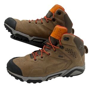 Under Armour Tabor Ridge Mens 13 Hiking Boots Shoes Gore-Tex Leather Hunting GTX